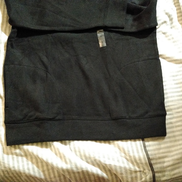 Nautica Black 1/4 Quarter Zip Pullover Sweatshirt - Picture 2 of 7